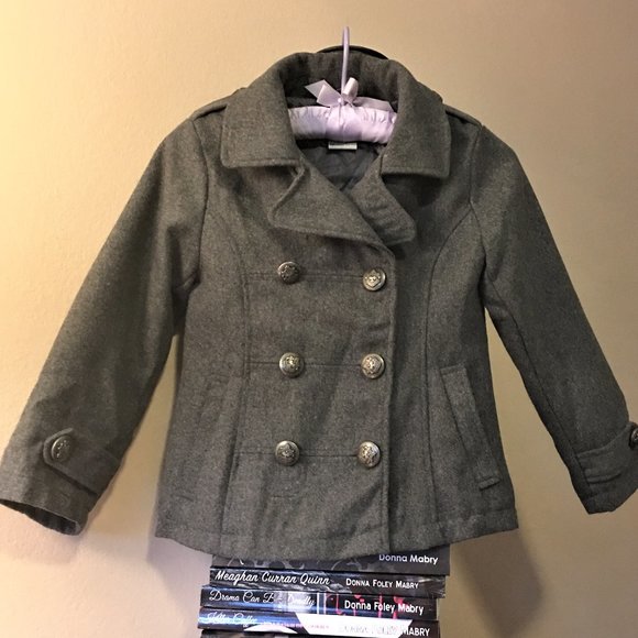 T.W.S. COLLECTION Girls Military Coat  | Size 6X - Picture 2 of 11